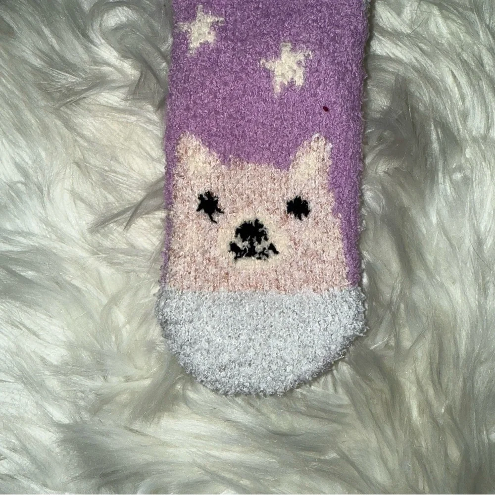 ✨✨5/$10✨✨ Kids Cozy Socks - Purple and Gray New